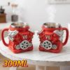 Con Asa Motores V8 Acero Inoxidable Taza Aislamiento Doble Pared Taza de Coche Regalos para Hombres y Niños