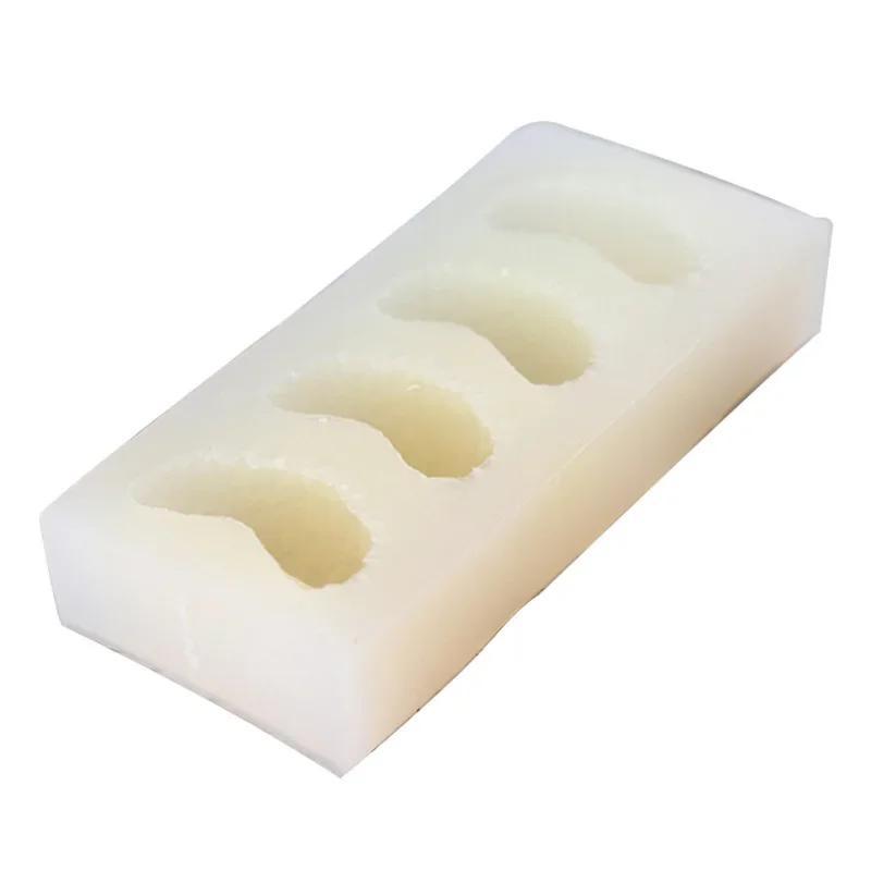 

Форма для мыла ручной работы «Цветок апельсина» Форма для мыла из масла Форма для фруктового торта Форма для ароматерапевтической свечи 4 отверстия Многофункциональная полукруглая прозрачный