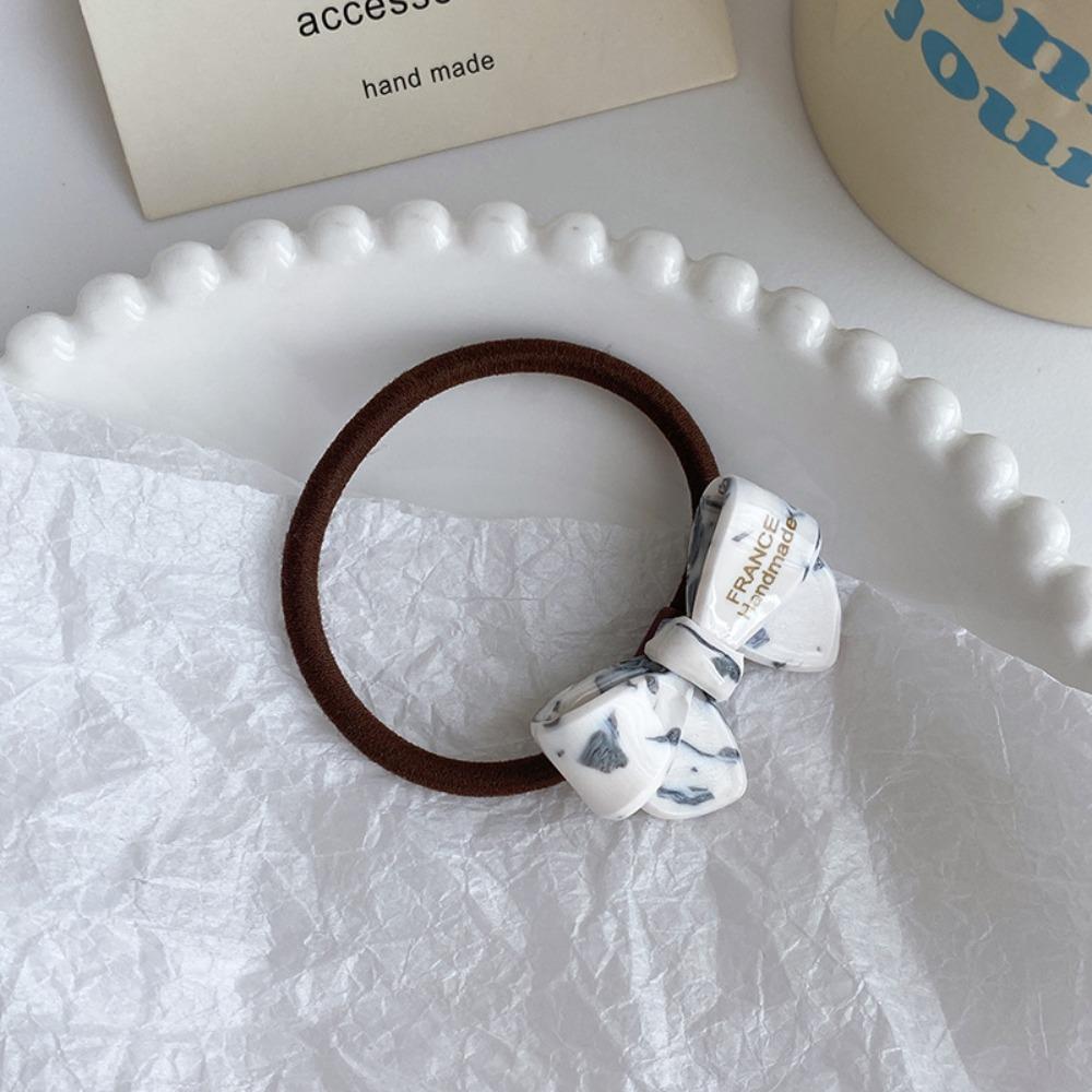 Hair Bands Acetic Acid Hair Tie Ponytail Holder Acetate Bow Scrunchies Hair Rubber Bands  Girls