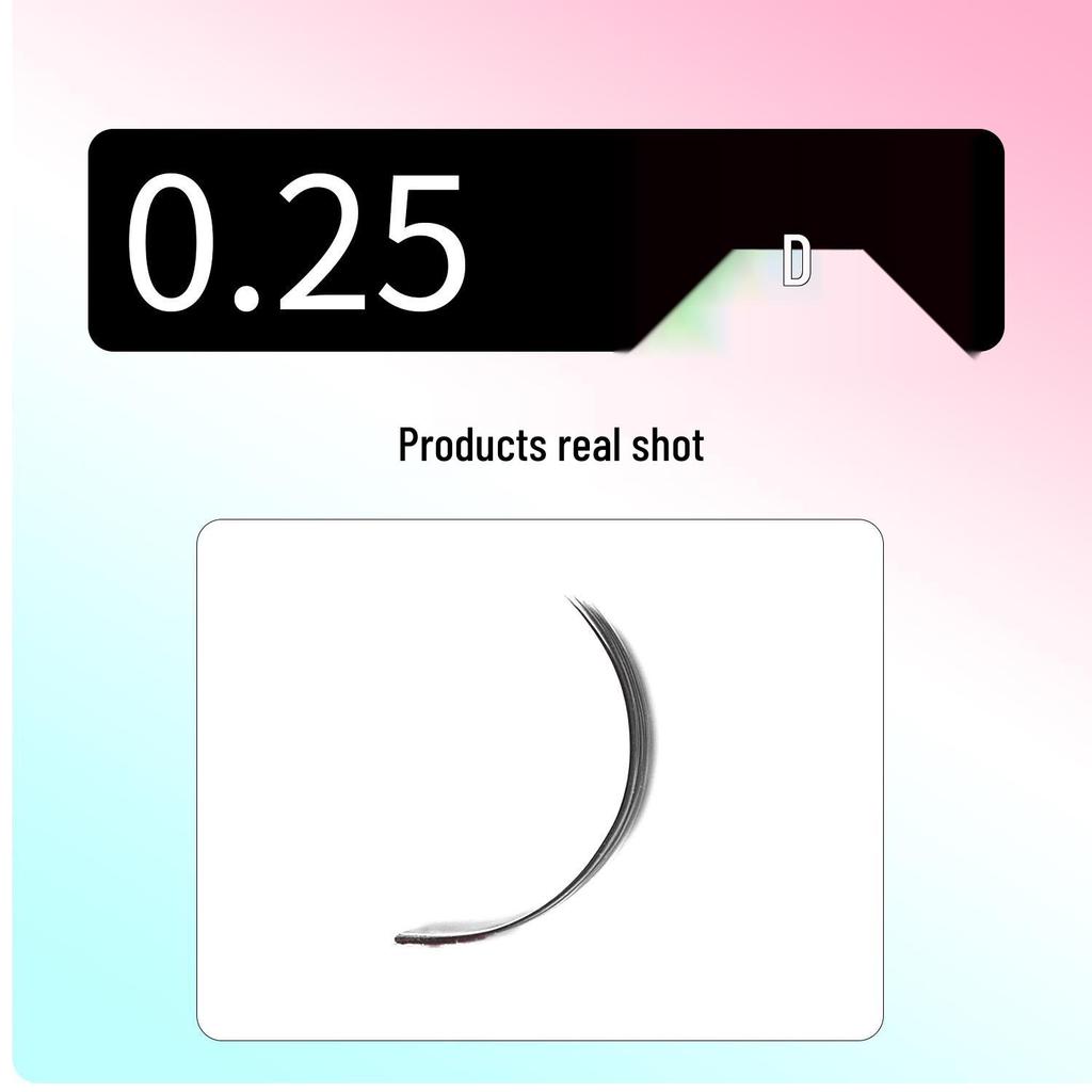 Zero-Touch Double-Tip Natural Dense Soft Eyelash Extensions