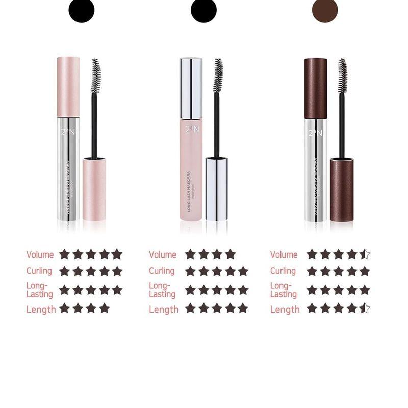 2aN - Mascara - 3 Types