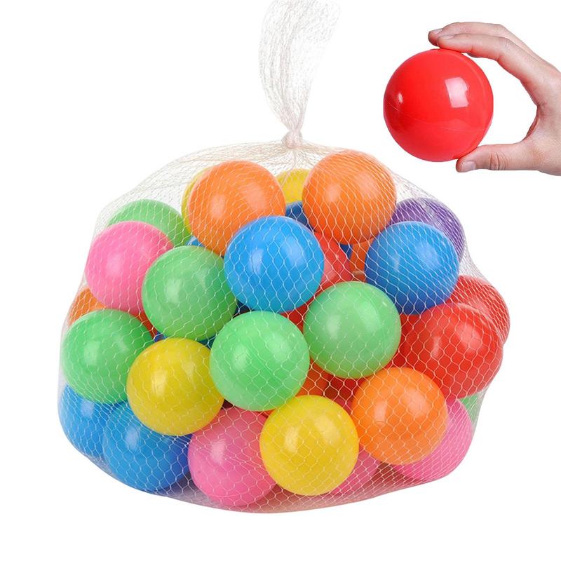 50PC Outdoor Sport Ball Colorful Soft Water Pool Ocean W ave Ball Baby Children Funny Toys Eco-Friendly Stress Air Ball Toy Ball