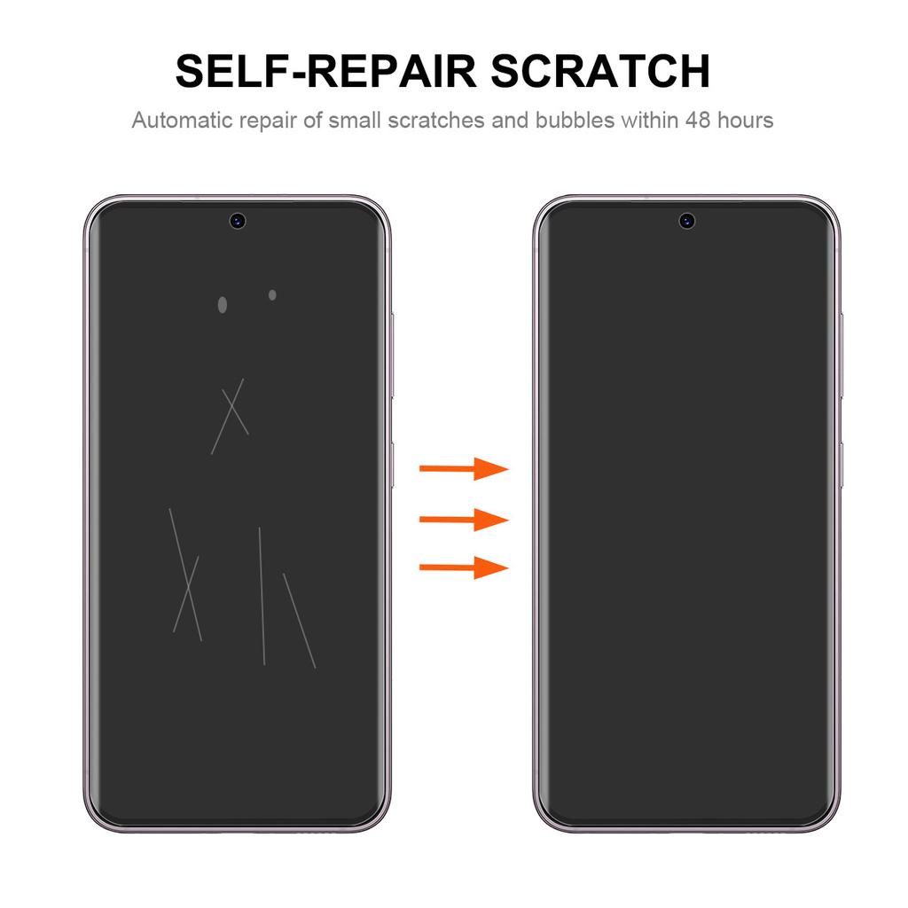 ENKAY HAT PRINCE 5 Stück Für Samsung Galaxy S24 FE Displayschutzfolie TPE+PET+TPU Hydrogel-Bildschirmfolie