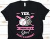 Yes I Throw Like A Girl Want A Lesson, Softball, Baseball, Softball Shirt, Baseball Shirt, Softball Tshirt, Softball Player