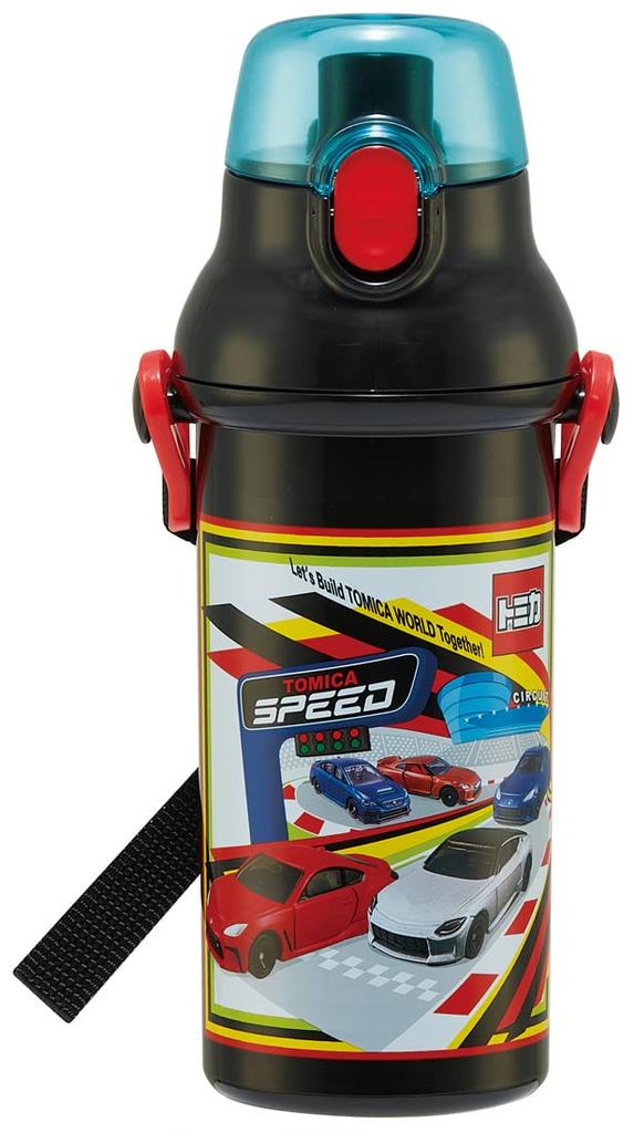 Skater Water Bottle 480ml Tomica 23 Boys Antibacterial Plastic Made in Japan Children's PSB5SANAG-A