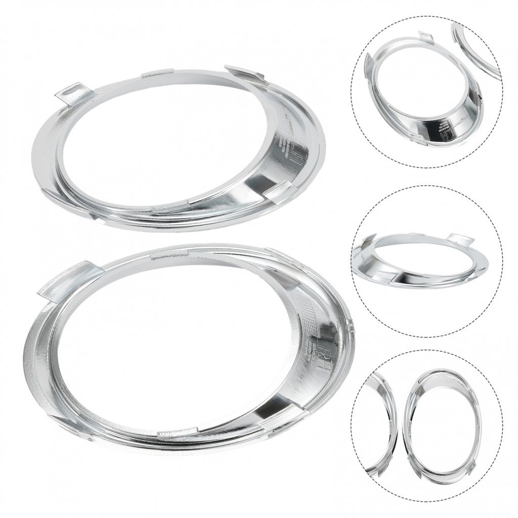 Hot Sale Lamp Bezel Trim Ring Chrome Fog Chrome Fog
