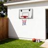 Indoor Mini Basketball System Backboard Hoop Kit Door Wall Mounted Kids Toy Set Basketball System