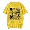 Tričko s potiskem Yungblud Unisex WoUnisex Oversize Tričko s krátkým rukávem Tričko s krátkým rukávem Hip-hopové tričko Grafika Unisex trička Streetwear