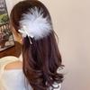 For Girl Hair Barrettes Korean Style Hairpin Hair Accessories Feather Hair Clip Female Barrettes