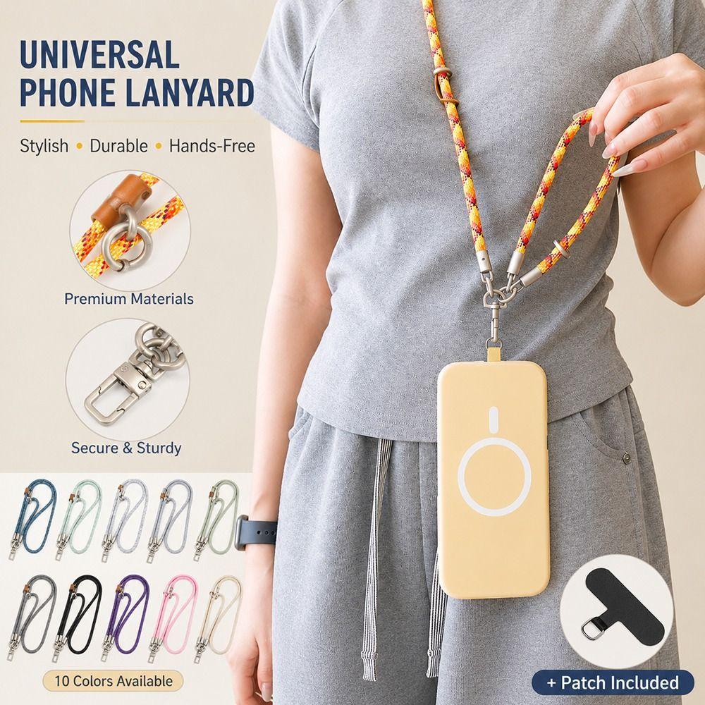 Anti-lost Mobile Phone Anti-lost Rope Adjustable Long Chain Neck Straps Daily Use