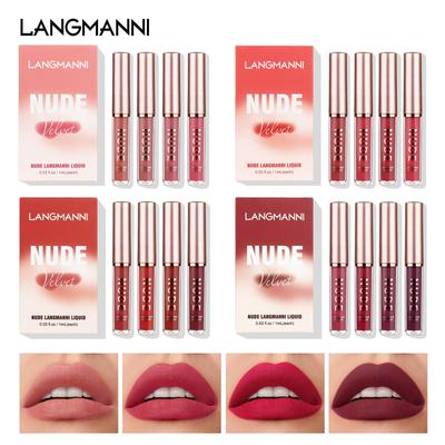16 Pcs/Set Lipstick Set Long-Lasting Lip Gloss Velvet Glazed Matte Beauty Liquid Lipstick Makeup Valentine's Day Gifts