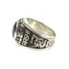 Excellent JOSTENS Ring 2000 Japan RASHI Accessories Silver Purple Stone SV925 Used