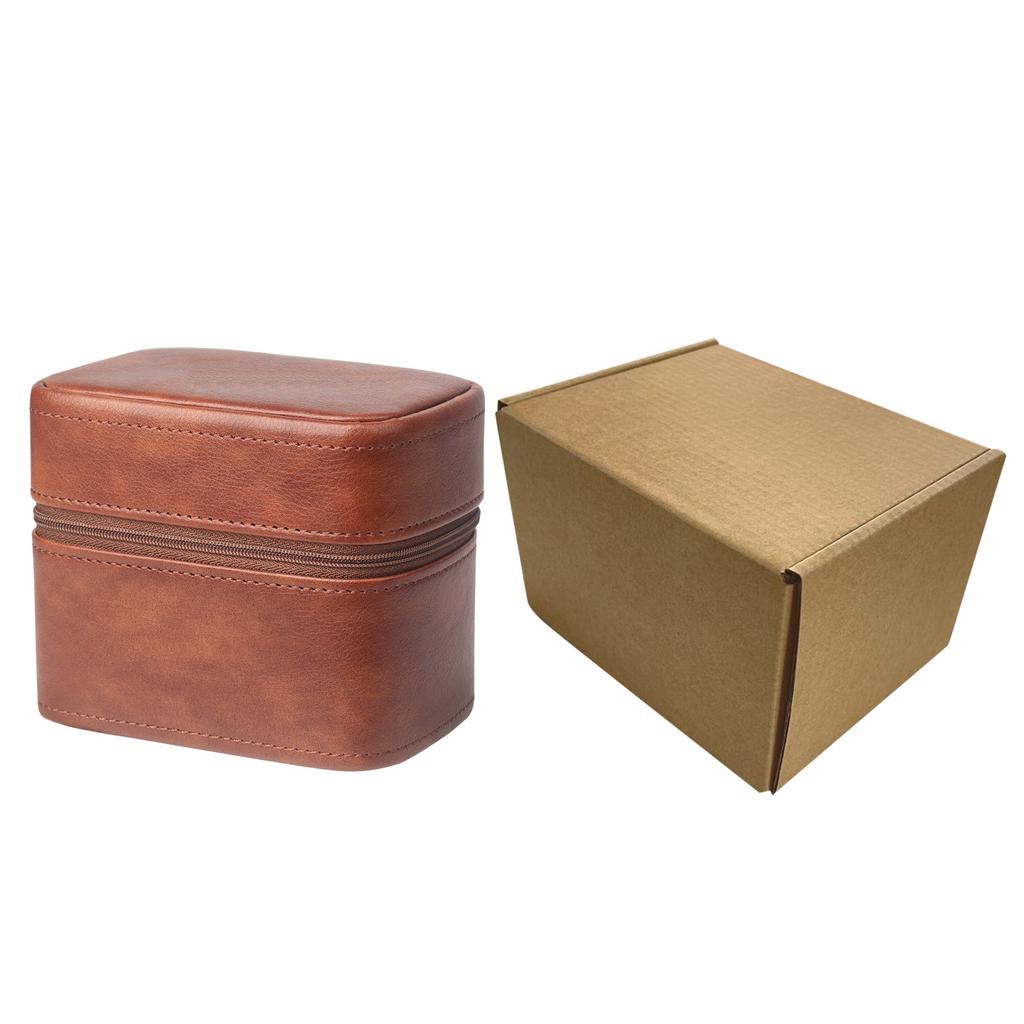 Leather Watch Box Organizer Travel Storage Bag Luxury Retro Cowhide Dermis Package Case for Watch Portable Display