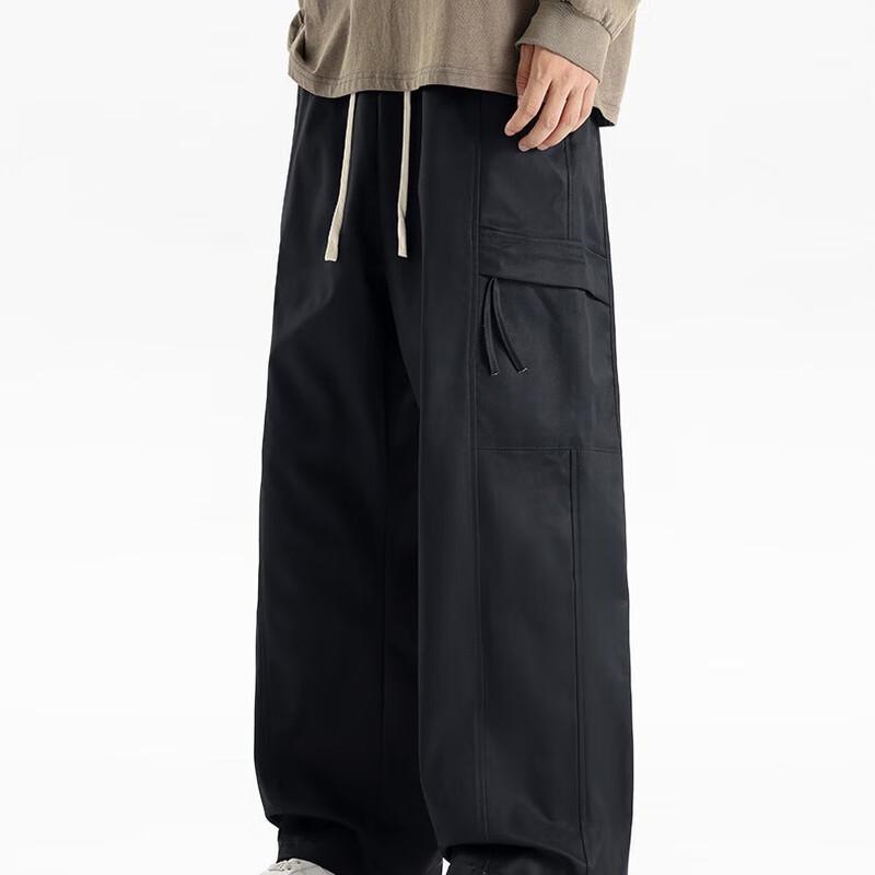 Playboy Men's Straight Fit Casual Workwear Pants