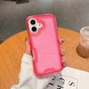 New for IP16 Three-in-one Series of Colorful Two-in-one Transparent Wear-resistant and Anti-slip Mobile Phone Case Style