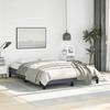 Bed Frame without Mattress Dark Grey 137 x 190 cm Full Velvet