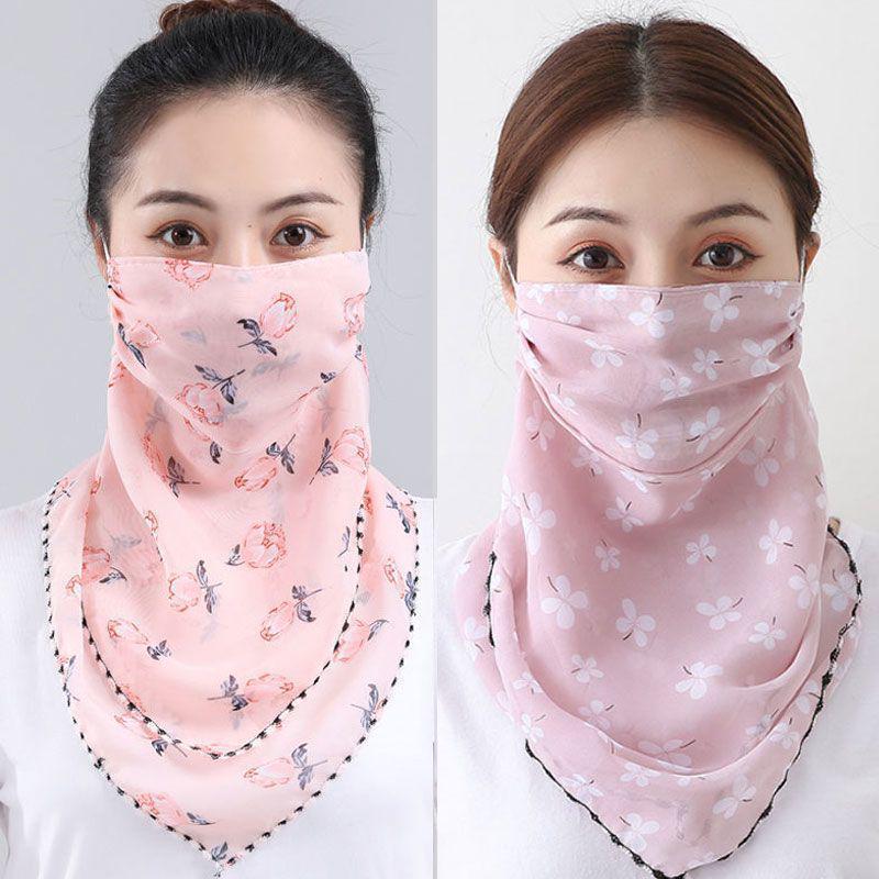 

Женская маска для лица из ледяного шелка, Полное покрытие с защитой шеи, Защита от солнца для женщин 1 piece - Random Style