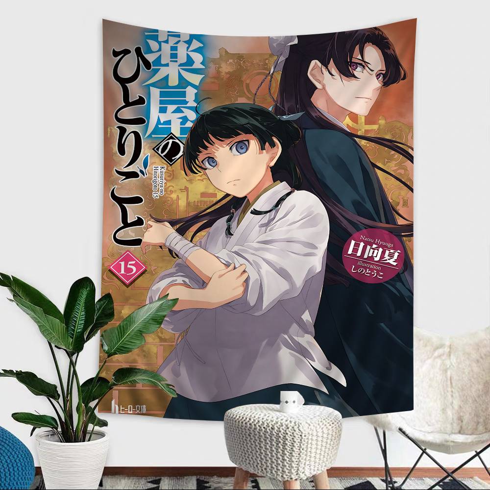 

The AApothecary DDiaries Maomao Cartoon Tapestry Art Science Fiction Room Home Decor Art Home Decor 74x94cm(29x37in)