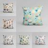 Luxury Home Decoration Cushion Cover Cartoon Ice Cream Creative Simple Pattern Print Pillowcase Office Sofa Cushion Coverr