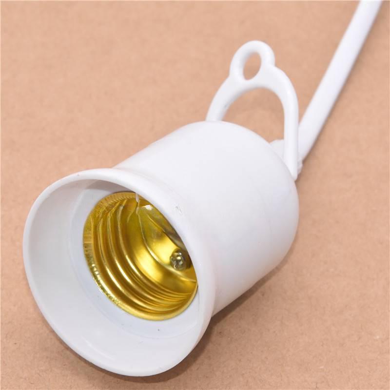 E27 Lamp Holder with Switch and Extension Cord