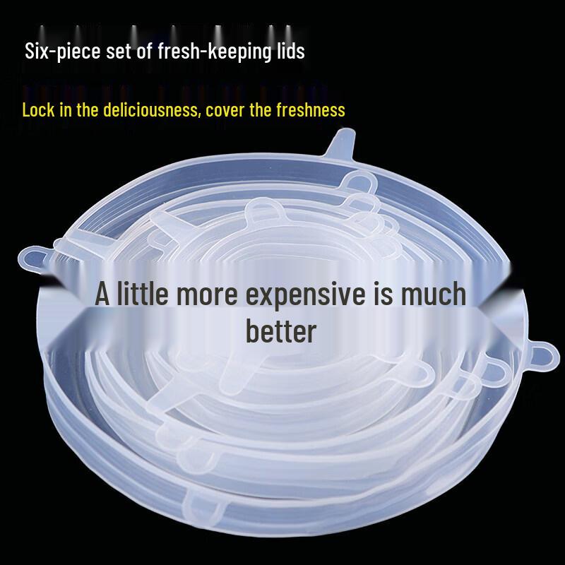Universal Food-Grade Silicone Stretch Lid
