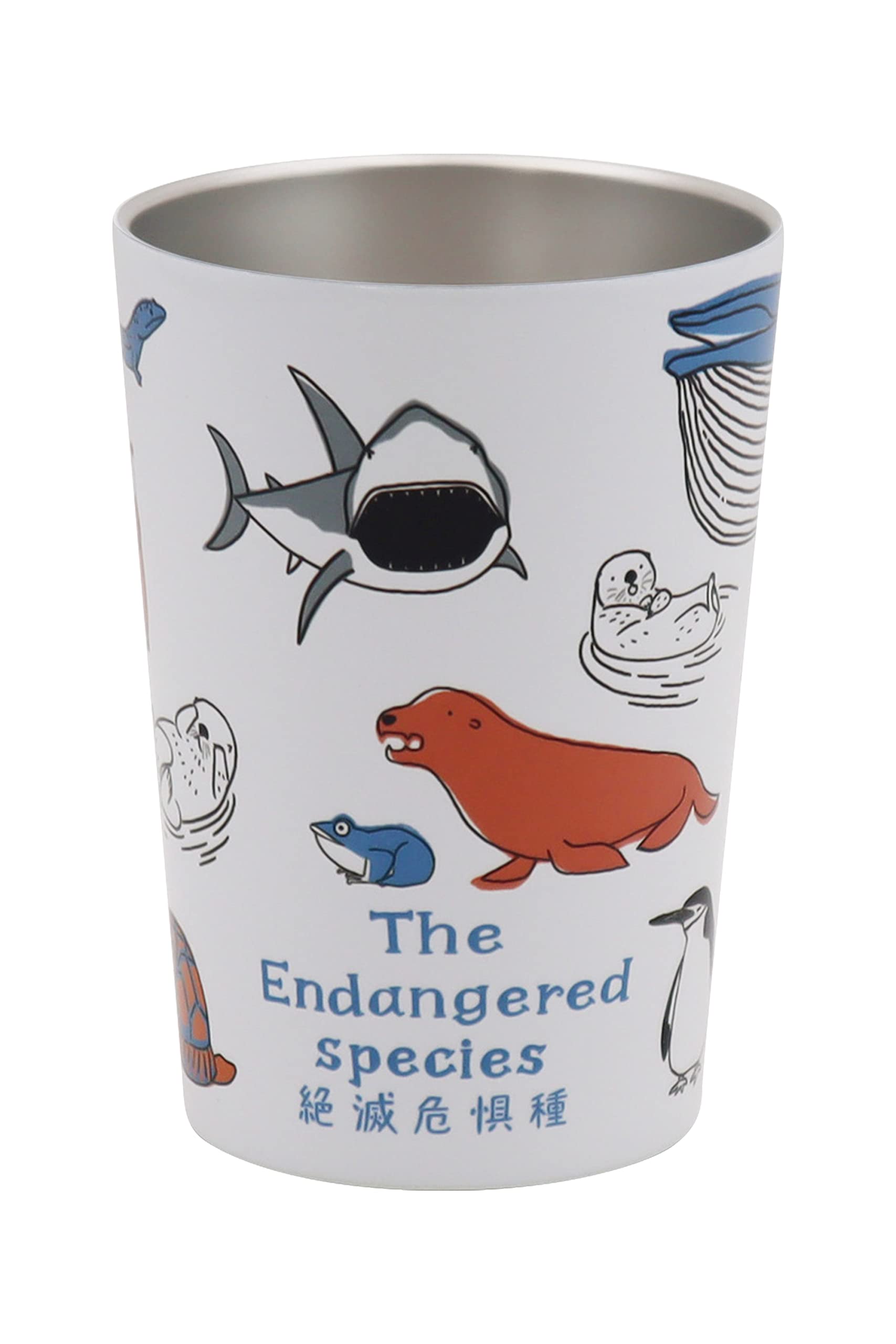 

OGURA from 27 Stainless Steel Convenience Store Coffee Vacuum Shinji Endangered Species in Water [Choose designs] Tumbler, Cup, 450ml, Insulated,