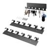 Key Holder, Wall Mounted Iron   Holder with Hooks for Hallway Entryway Front Door, Drill Bit Installation for More Permanent Fixing