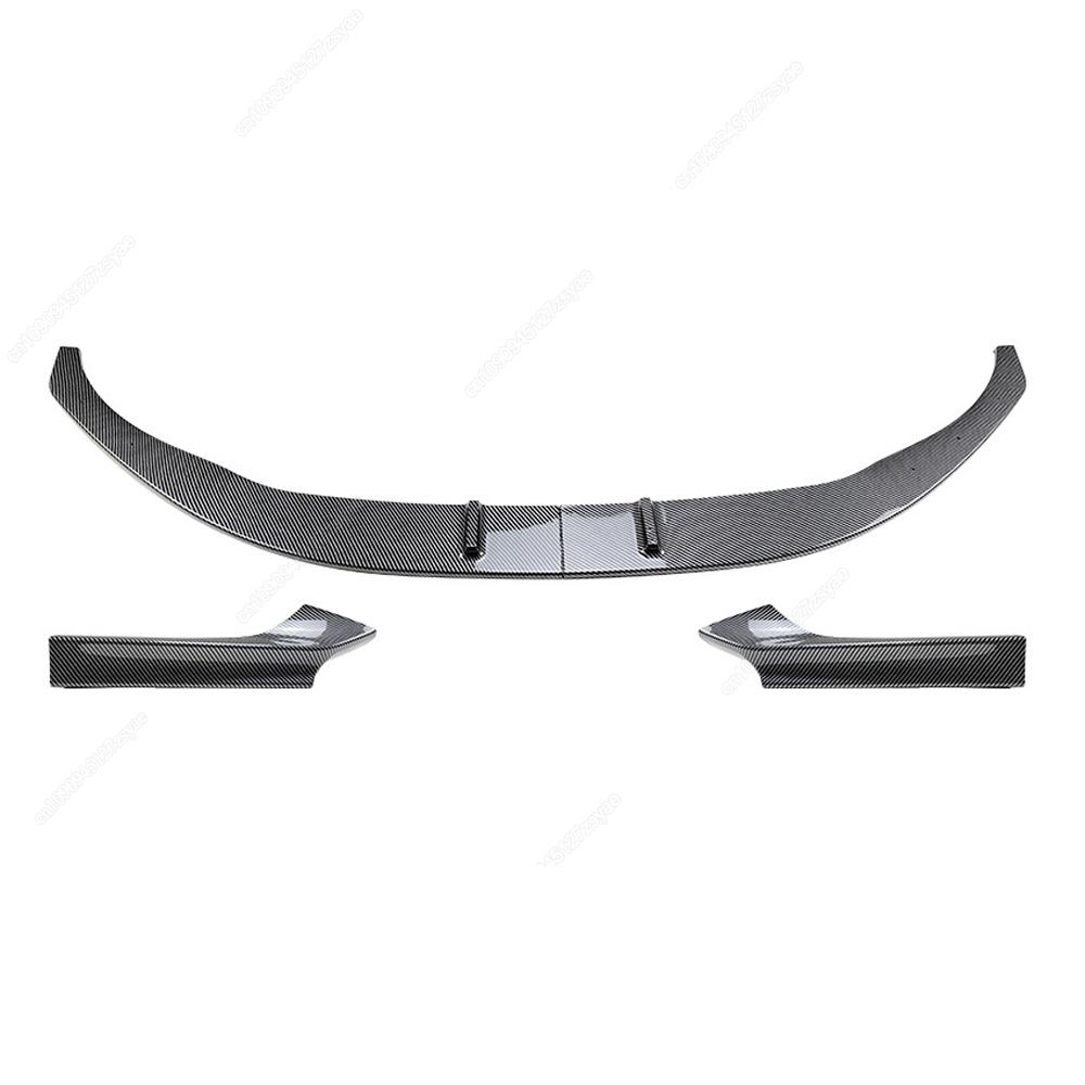 4Pcs Front Bumper Lip Splitter For BMW 2 Series F22 F23 M235i M240i 220i 228i 230i M-Sport 2014-2021 Car Canard Spoiler Bodykits