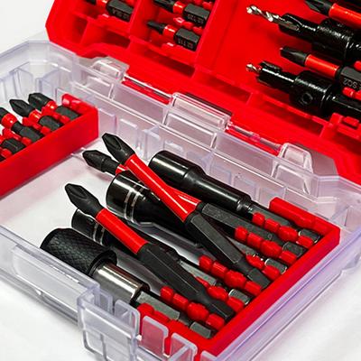 Electronics Assembly Driver Bit Kit Precision Bit Set Countersunk Drill Bit Labeled Size Markings For Power Drills
