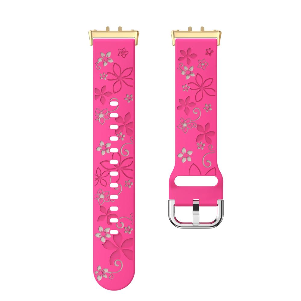 Silikon-Präge-Uhrenarmband für Galaxy Fit3 Wasserdicht und schweißfest Weich und bequem Sport-Uhrenarmband für Galaxy Fit3