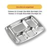 Devich 304 Stainless Steel Divided Meal Tray