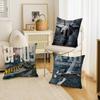 Cool And Handsome Fighter Airplane Pillow Cover For Bedroom Room And Living Room Sofa Decorative Cushion Cover