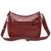Retro PU Bag  Large-capacity Middle-aged Mother Bag Lightweight Leisure Messenger Bag