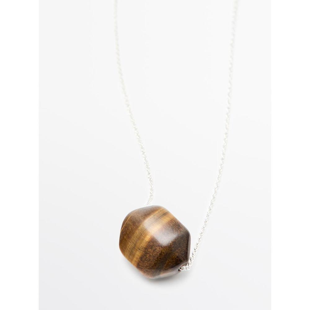 Natural Stone Chain Necklace 04602526700