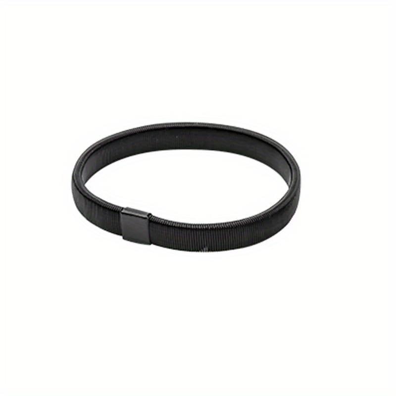 1Pair Fashion Wristband Ladies Shirt Sleeve Holders Metal Arm Bands Hold Ups Ring Men Bracelet Elastic Hoop Armband