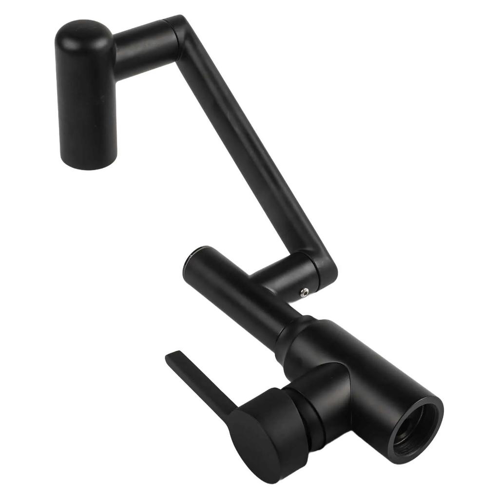 Bathroom Digital Display Faucet Adjustable Water Outlet Faucet Horizontal Swing Arms LED Display Multifunctional Stream Sprayer