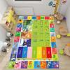 ABC Rug for Kids Playroom,Toddler Alphabet Mats Washable for Baby Area,Classroom,Play Room,Floor,Nursery (2.6×4ft /31×47in)