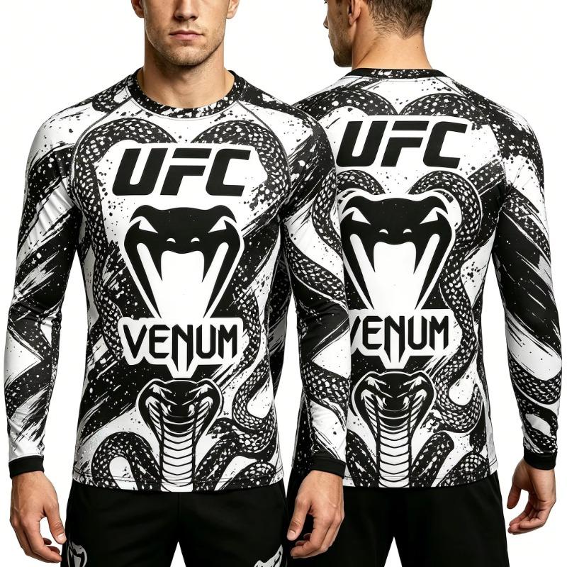 T-shirt de compression à manches longues pour l'entraînement, le fitness, l'exercice, respirant, à séchage rapide, haut athlétique