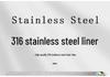 Large Capacity 316 Stainless Steel Thermos with Tea Infuser and Water Separator for Home or Office