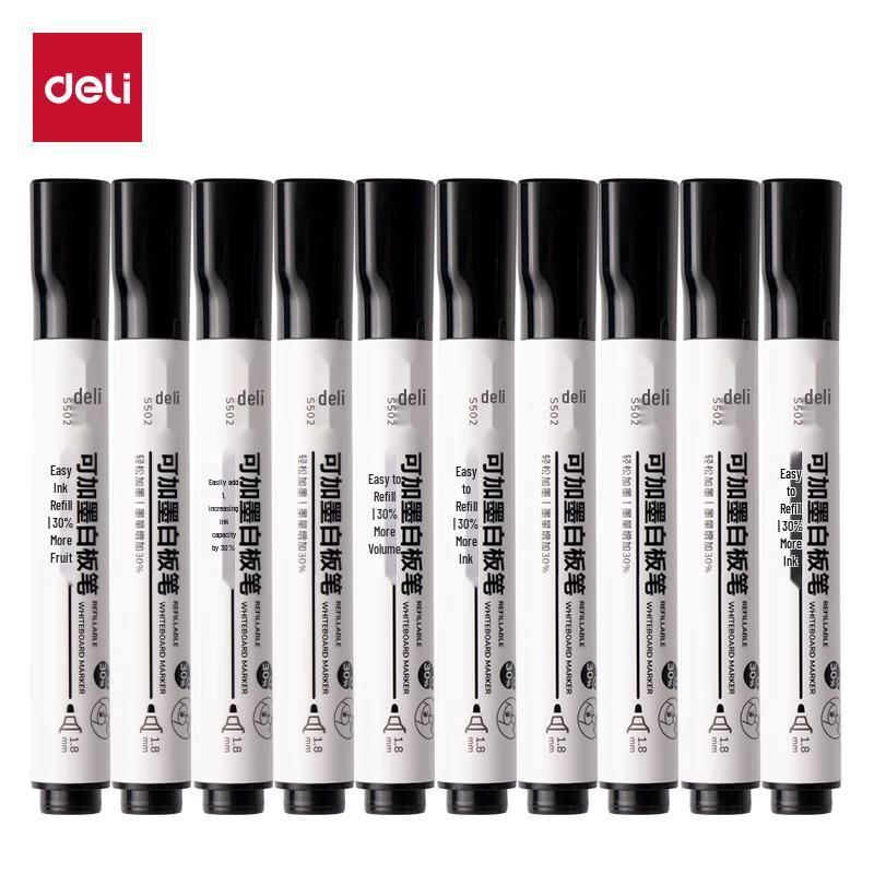 Deli S502 Refillable Whiteboard Marker