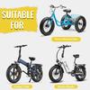 Opona Fat Bike, Opona Fat MTB 20x3.0, Wysokowydajna i Uniwersalna Składana Zamienna Opona do Roweru Fat Mountain do Jazdy po Ulicy lub Szlaku