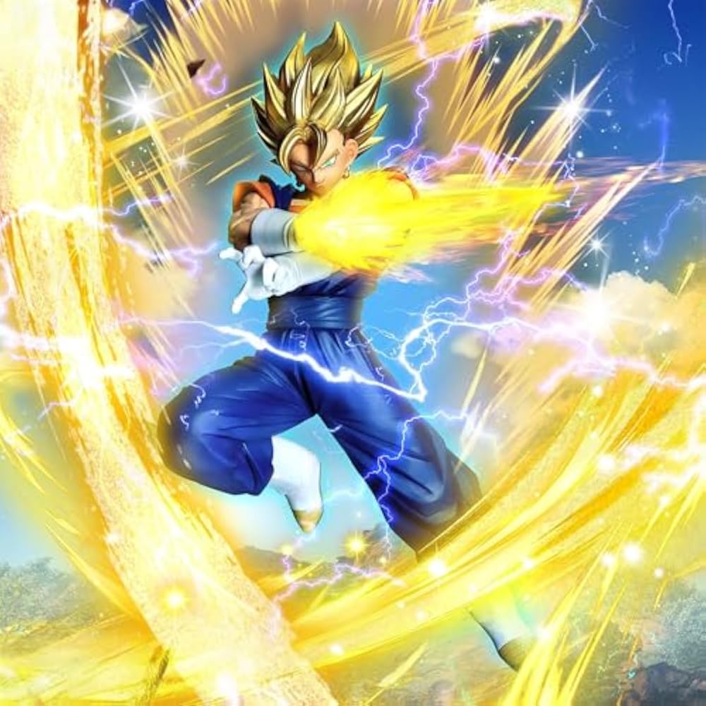 Dragon Ball Figure Super Vegetto Dragon Ball Z Dokkan Battle 10th AnniversaryFigure Size: Approx....