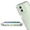 For Motorola Moto G54 5G Case Acrylic+TPU 3-in-1 Clear Phone Cover