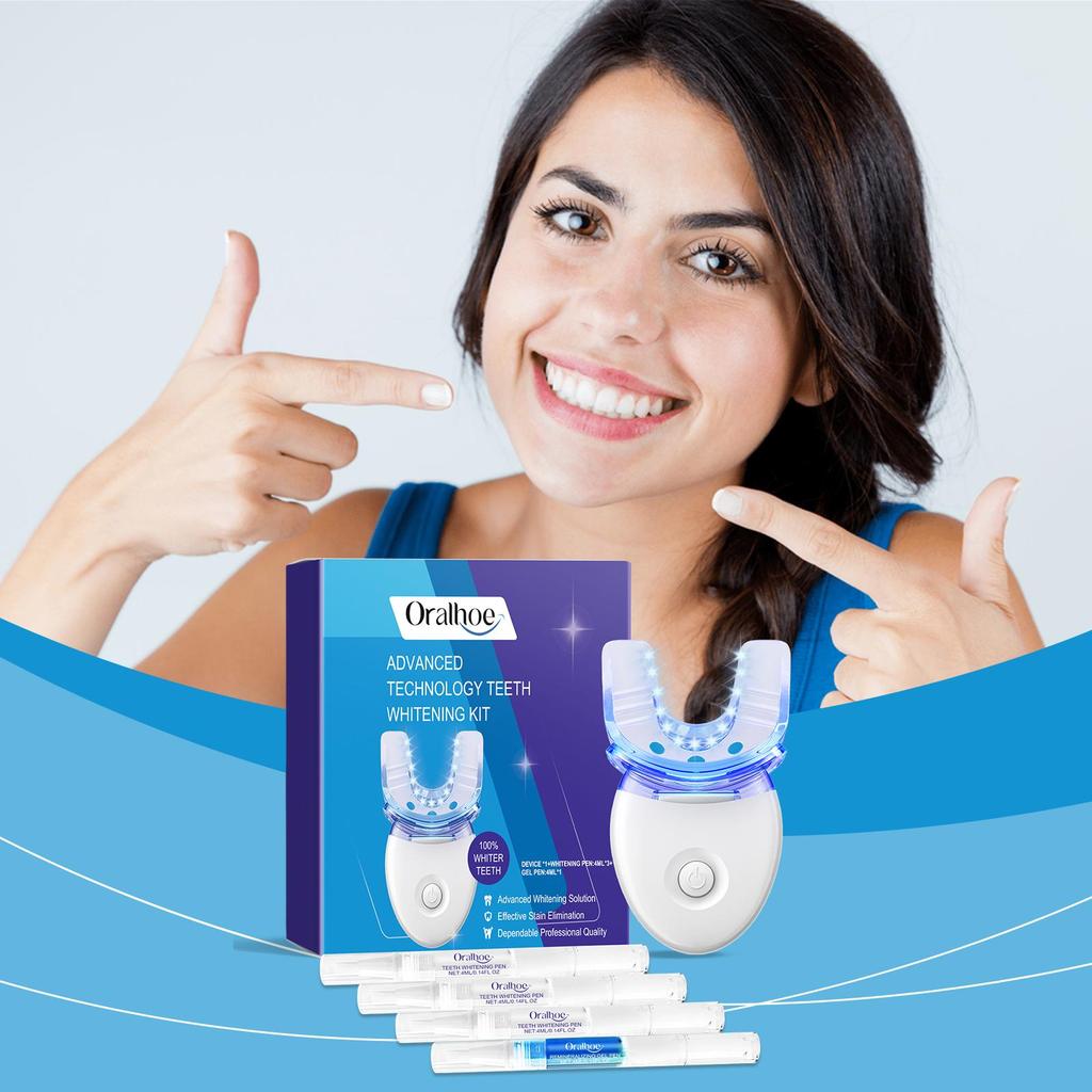 Oralhoe Dental Care Kit Portable Home Clean Oral Odor Care Dental Care Kit