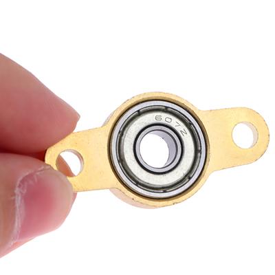 1Pc 5/6/7/8/10Mm Calibre Liga de Zinco Rolamento Kfl05 Kfl06 Kfl07 Kfl08 Kfl10 Flange Rolamento Com Pillow Block
