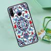 Ancient Floral Tiles For Huawei Nova 8i 11i 12i 12s 9 10 SE Y90 Y60 Y70 Y72 Y61 Y91 P20 P30 P40 Lite P60 Pro Case
