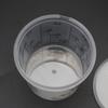 Calibrated Mixing Ratios Disposable Clear Graduated Plastic Mixing Cups for Paint UV Resin Epoxy 400ml Measuring Ratios