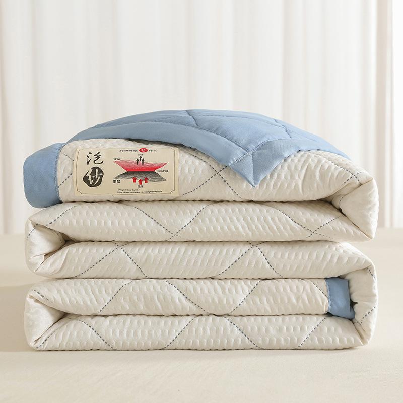 WTEMPO Summer Air Conditioning Quilt Simple Student Dormitory Single Summer Cool Quilt