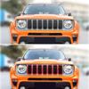 - Jeep Renegade Front Grill Grille Erts | Red | Easy Tallation | 1 Year Manufacturer Warranty Car Exterior Accessories