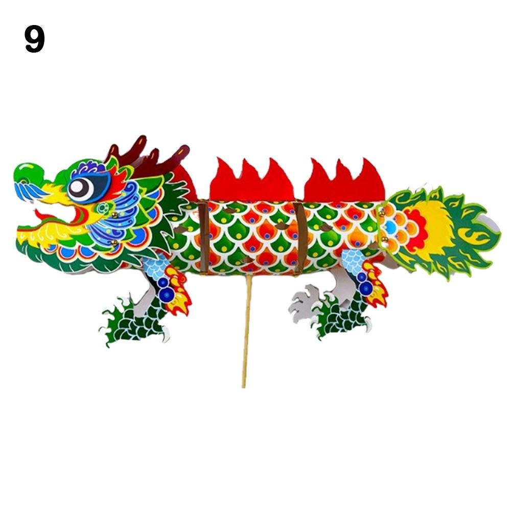 3D Paper Dragon Craft Chinese New Year Chinese Dragon Dance New DIY Dragon Decor